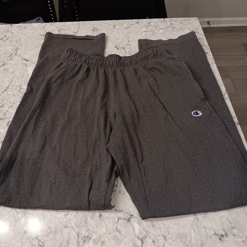 Champion Authentic Athletic wear pants adult small gray 👖